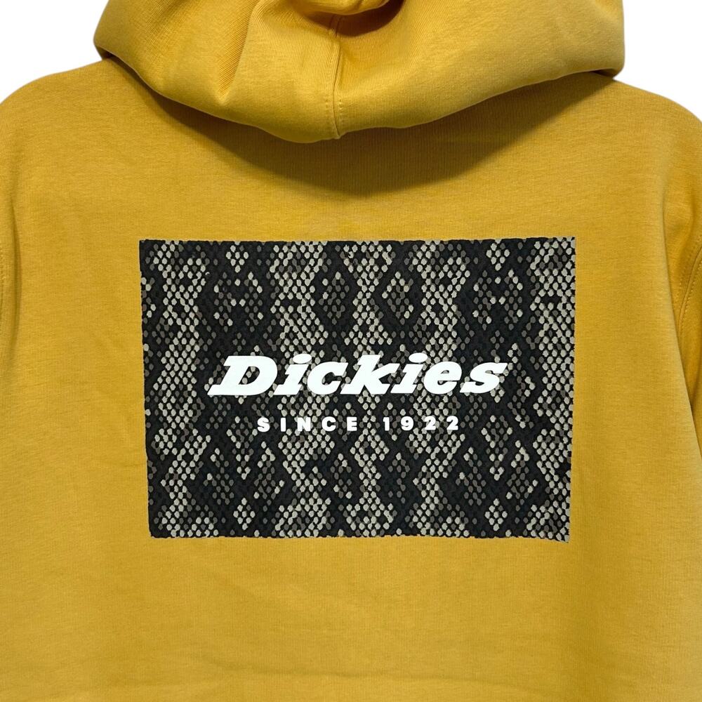 Dickies Camden Box Hoodie NWT Men's Sz L Harvest Gold Streetwear Casual Retro - Picture 5 of 7